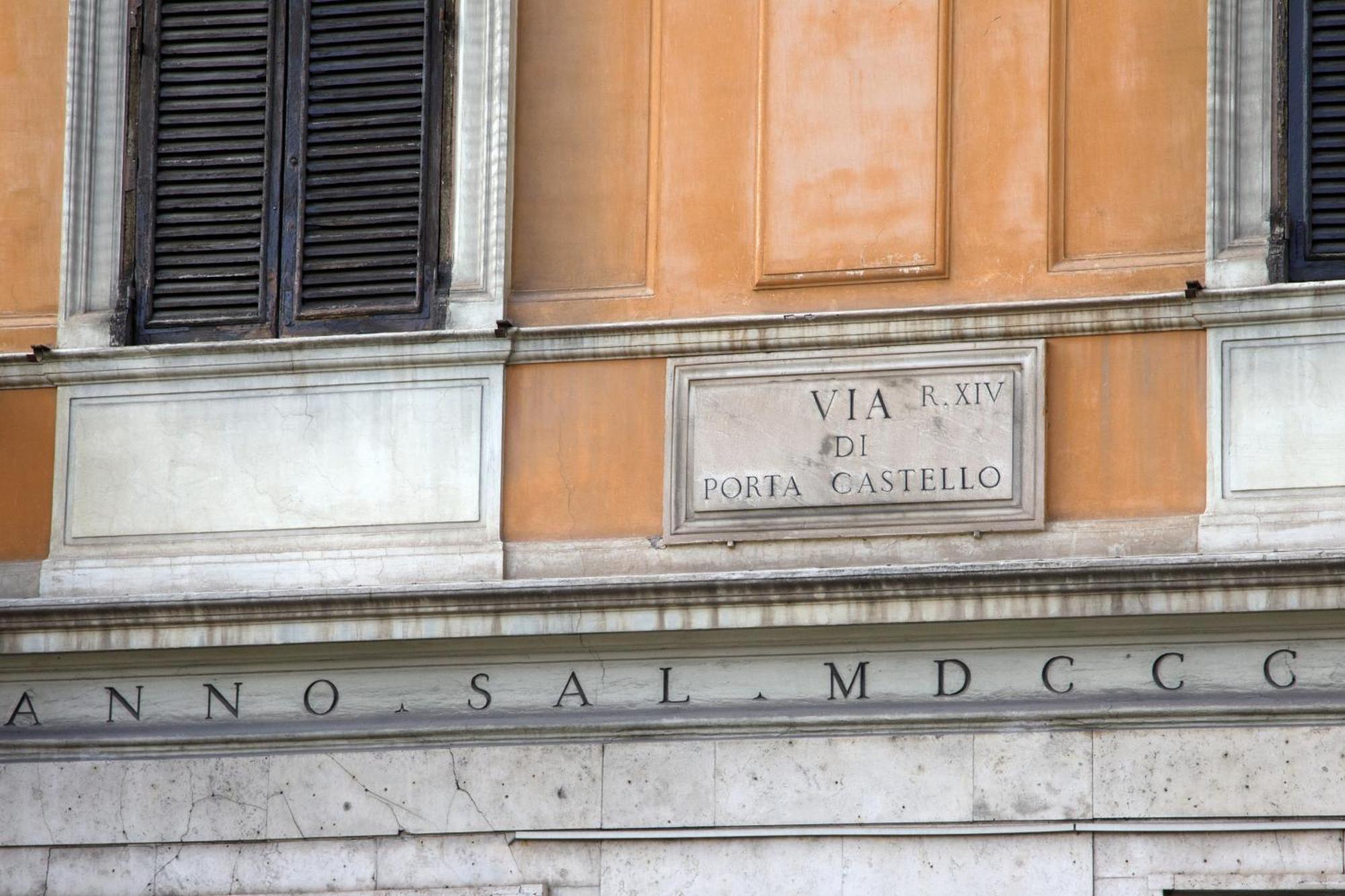 Apartamento Porta Castello Charme Roma Exterior foto